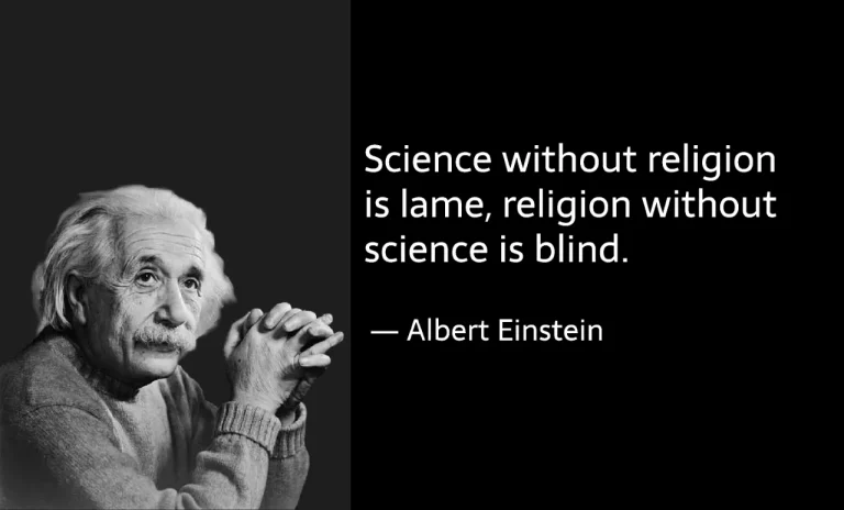 Albert Einstein On Science And Religion